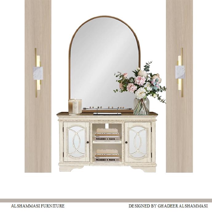 Home entryway mood board