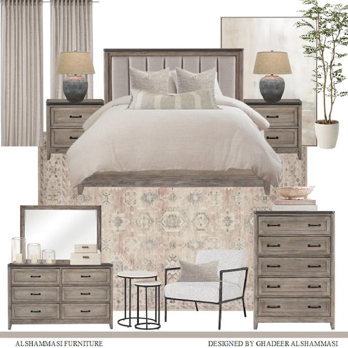 Bedroom mood board